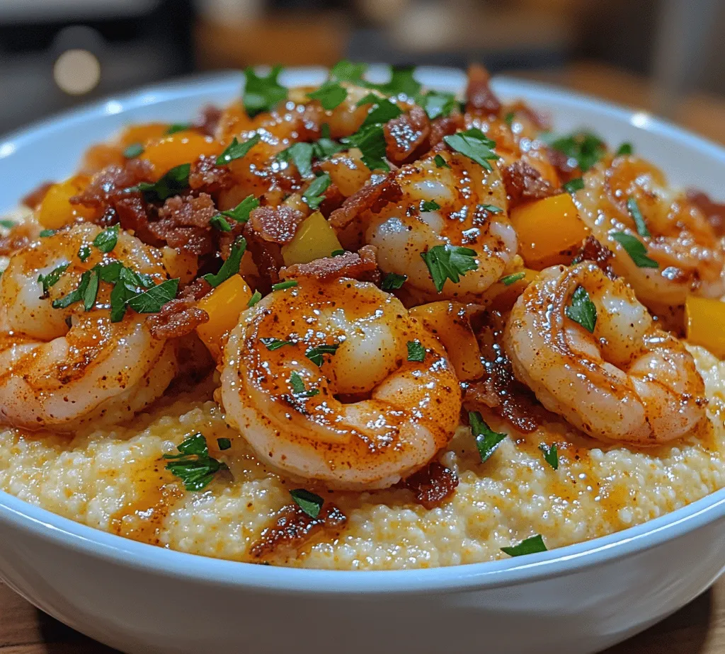 Shrimp and grits is a dish that has long held a special place in the hearts and homes of Southern cuisine enthusiasts. This beloved dish elegantly combines the tender sweetness of shrimp with the creamy, comforting texture of grits, resulting in a harmonious blend of flavors that can be enjoyed at any time of day. While traditional shrimp and grits are delicious in their own right, this recipe takes it to the next level with a unique twist that highlights savory flavors and fresh ingredients.