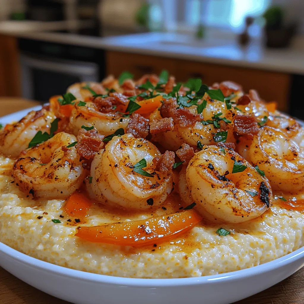Shrimp and grits is a dish that has long held a special place in the hearts and homes of Southern cuisine enthusiasts. This beloved dish elegantly combines the tender sweetness of shrimp with the creamy, comforting texture of grits, resulting in a harmonious blend of flavors that can be enjoyed at any time of day. While traditional shrimp and grits are delicious in their own right, this recipe takes it to the next level with a unique twist that highlights savory flavors and fresh ingredients.
