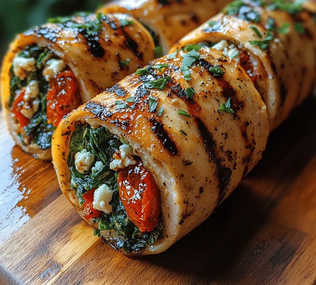 To create delicious Grilled Chicken Roll-Ups, it is essential to understand the key ingredients that contribute to their flavor and nutritional profile. Each component not only enhances the dish but also provides various health benefits: