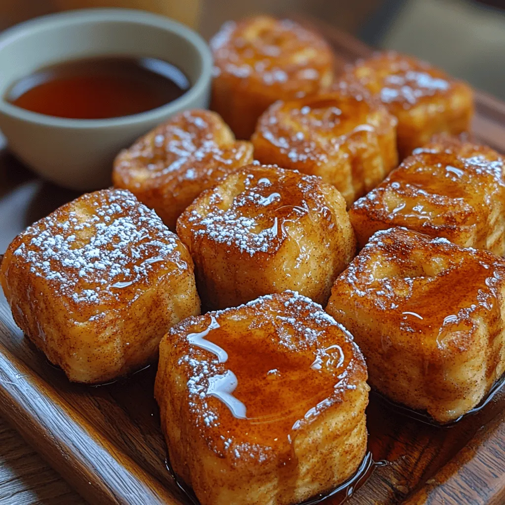 To create the perfect Cinnamon Roll French Toast Bites, it's essential to understand the key ingredients that contribute to their incredible flavor and texture. Each component plays a crucial role in delivering the delightful experience that this recipe promises.