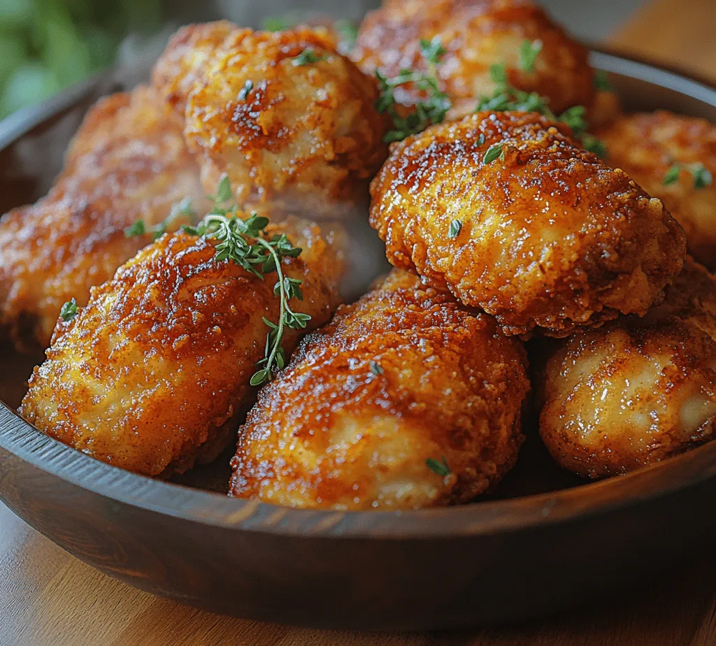 Fried chicken has long been celebrated as a quintessential comfort food, adored by many cultures around the world. Its golden, crispy exterior and juicy, tender meat create a perfect harmony of textures and flavors that are hard to resist. From backyard barbecues to family gatherings, fried chicken often takes center stage at mealtime, evoking feelings of nostalgia and warmth. Among the myriad of fried chicken recipes, crispy buttermilk fried chicken stands out as a classic, revered for its unique marinade and flavorful coating.