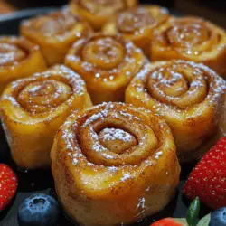 Imagine waking up to the warm, inviting aroma of cinnamon wafting through your home, a scent that instantly brings comfort and nostalgia. Now, picture that same aroma transformed into bite-sized delights that are perfect for sharing at brunch or enjoying on a cozy weekend morning. Welcome to the world of Cinnamon Roll French Toast Bites—where two classic breakfast staples come together to create a delightful fusion of flavors and textures.