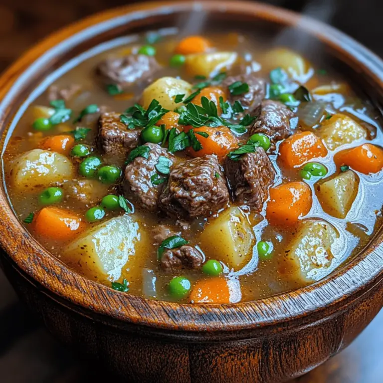 There's something undeniably comforting about a warm bowl of soup, especially when the chill of winter settles in or when family gathers around the table. Homemade soups have a unique ability to evoke feelings of warmth and nostalgia, making them a staple in many households. Among the myriad of soup options available, Hearty Vegetable Beef Soup stands out as a nourishing choice that not only tantalizes the taste buds but also provides a wholesome meal perfect for any occasion.