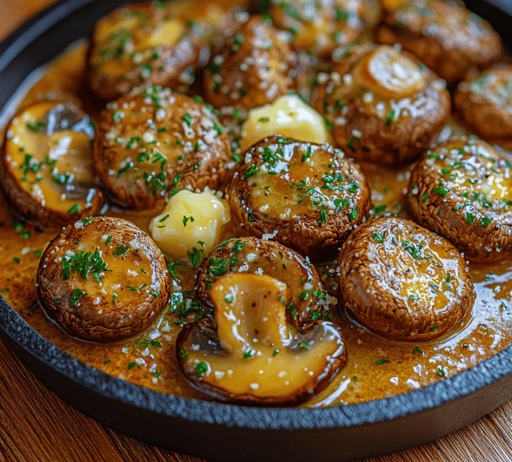 Sizzling Steakhouse Garlic Butter Mushrooms are not just another side dish; they are a culinary delight that elevates any meal to a gourmet experience. This dish combines the earthy, rich flavors of cremini mushrooms with the decadent taste of garlic butter, creating a mouthwatering complement to steak, chicken, or even pasta. The sizzling sound when these mushrooms hit the hot pan is an invitation to indulge in a savory treat that your taste buds will thank you for.