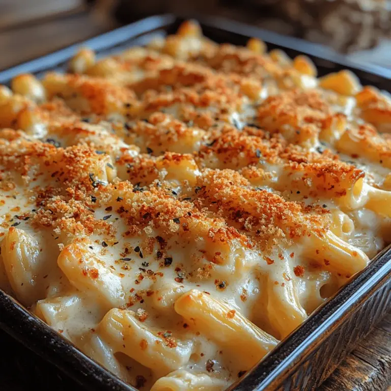 Macaroni and cheese is more than just a dish; it’s a nostalgic journey into the heart of comfort food that warms both the body and soul. This classic dish has earned its place in kitchens around the world, often associated with childhood memories, family gatherings, and cozy nights in. Its creamy texture, cheesy goodness, and hearty appeal make it a favorite for people of all ages. Today, we are excited to introduce you to our Cheesy Heaven Baked Macaroni & Cheese—a recipe designed to take the traditional comfort of mac and cheese to new heights.