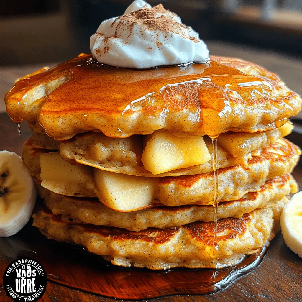 These pancakes are more than just a tasty treat; they are a celebration of wholesome ingredients. Oats are a powerhouse of nutrition, packed with fiber and antioxidants, while apples bring natural sweetness and a boost of vitamins. Together, they create a fluffy, satisfying pancake that you can enjoy without the guilt. Whether you're following a specific dietary preference or simply looking to incorporate healthier options into your meals, these pancakes fit the bill perfectly. They can easily be adapted to suit gluten-free diets, vegan preferences, or low-sugar lifestyles, making them a versatile choice for everyone at the breakfast table.