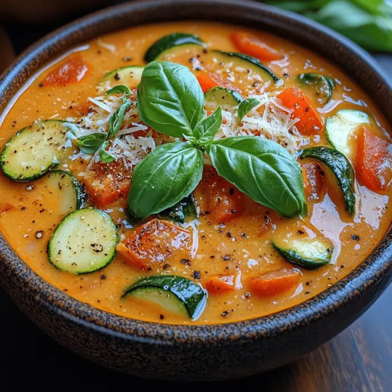 In the heart of Italy, where the sun-kissed hills meet the rich tapestry of culinary traditions, lies a dish that embodies warmth, comfort, and the essence of home – the Tuscan Velvety Dream Soup. This vibrant soup is not just a meal; it's an experience deeply rooted in the cultural significance of Tuscan cuisine. The use of fresh, seasonal ingredients and the simplicity of preparation are hallmarks of this Italian region, making each bowl a delightful representation of its heritage.