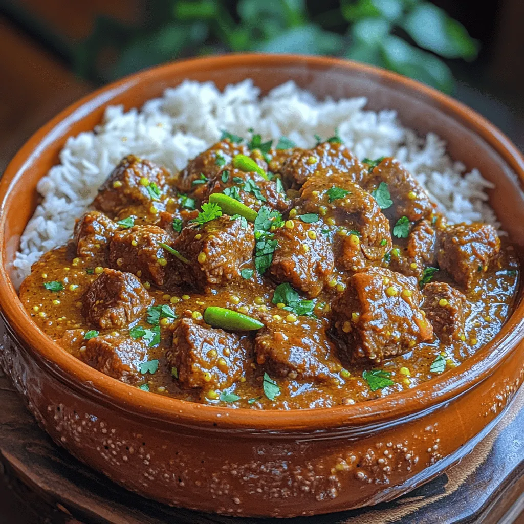 Indian cuisine is a vibrant tapestry woven with a rich history, diverse regional flavors, and an array of ingredients that tantalize the taste buds. Each dish tells a story, reflecting the cultural heritage and culinary traditions of the region it hails from. Among the multitude of dishes, Beef Vindaloo stands out as a celebrated favorite, known for its bold flavors and spicy profile. Originating from the coastal state of Goa, this dish has captured the hearts of food lovers around the world, making it a staple in Indian restaurants and home kitchens alike.
