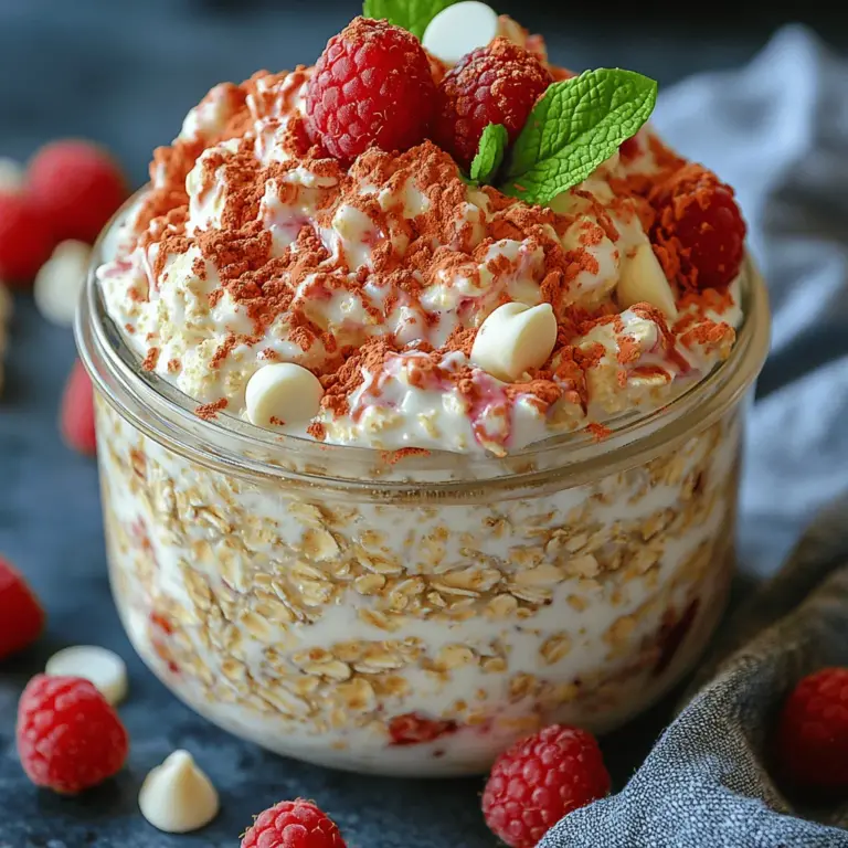 Before diving into the preparation of these delightful overnight oats, it’s essential to understand the core components of the recipe. Each ingredient plays a significant role in contributing to the overall flavor and texture, as well as providing nutritional benefits.