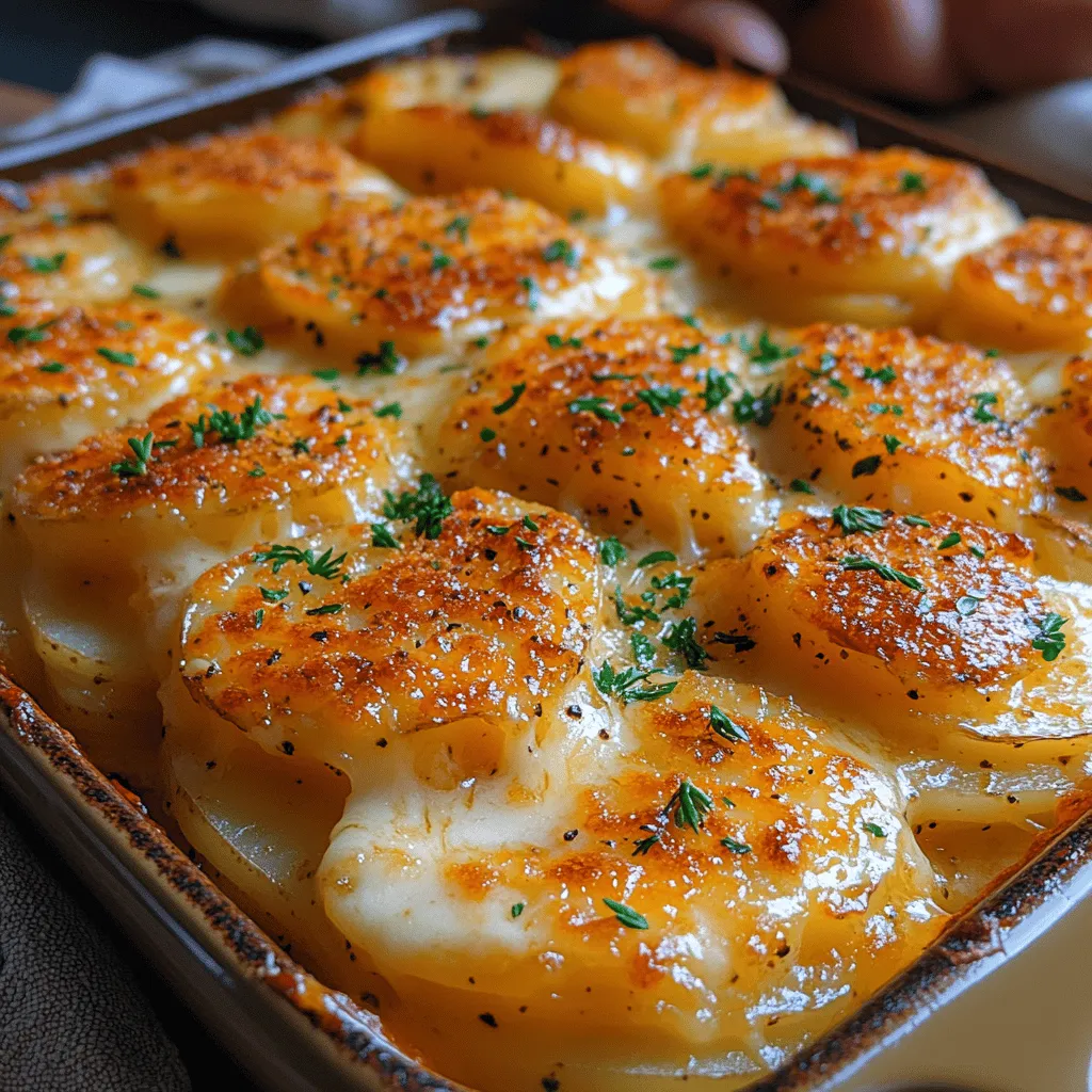 In the realm of comfort food, few dishes can rival the warmth and satisfaction provided by a well-crafted potato bake. The Cheesy Herb-Infused Potato Bake stands out as an exemplary choice for family gatherings, potlucks, or a cozy night in with loved ones. This recipe is a delightful fusion of layers featuring tender potatoes, a creamy herb-infused sauce, and a crunchy, cheesy topping that is sure to leave everyone asking for seconds.