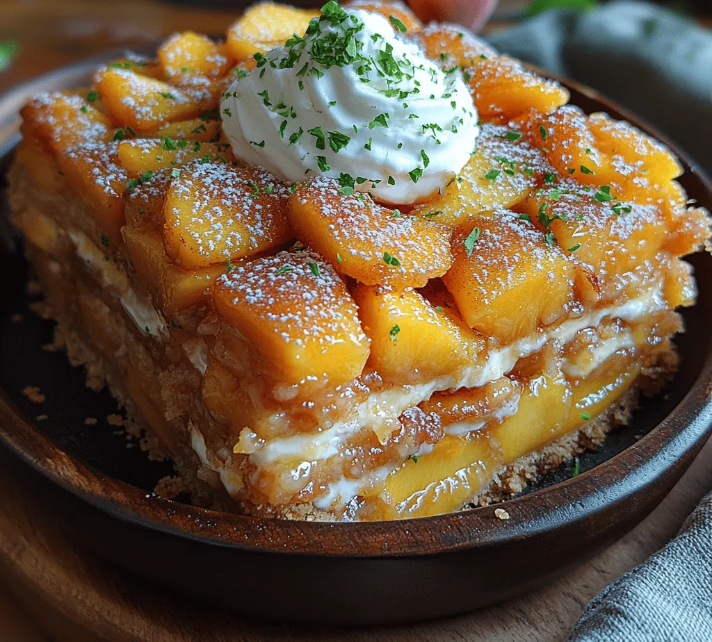 Before we dive into the recipe, it's essential to understand the ingredients that come together to create these scrumptious Peachy Dream Bars. Each component plays a vital role in achieving the perfect balance of flavors and textures.