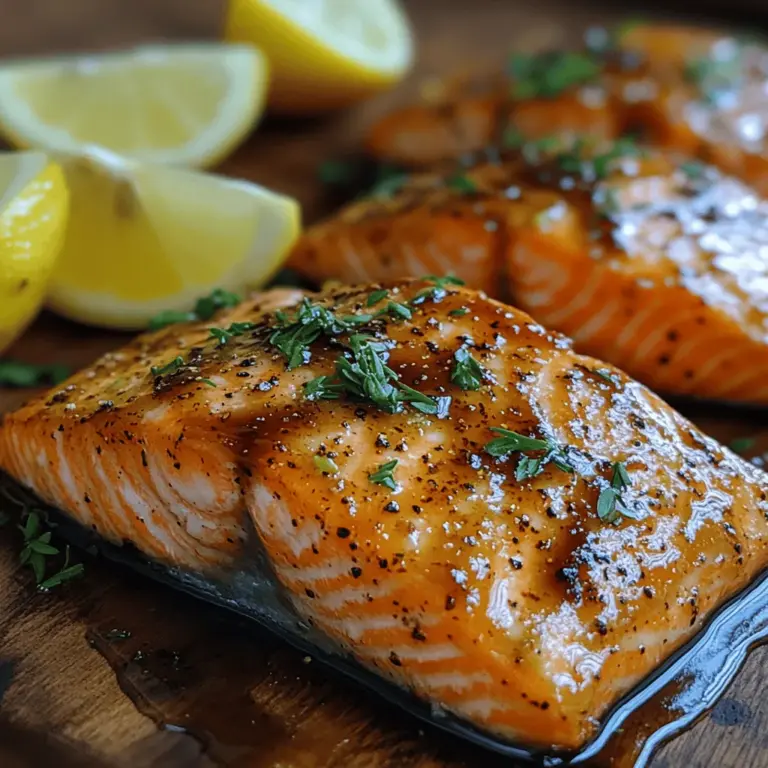 If you're in search of a dish that elegantly combines flavor, health benefits, and culinary creativity, look no further than Balsamic Glazed Salmon with a Twist. This recipe not only showcases the rich, savory taste of salmon but also elevates it with a unique blend of balsamic vinegar and other flavorful ingredients, creating a delightful dining experience that is sure to impress your family and friends.