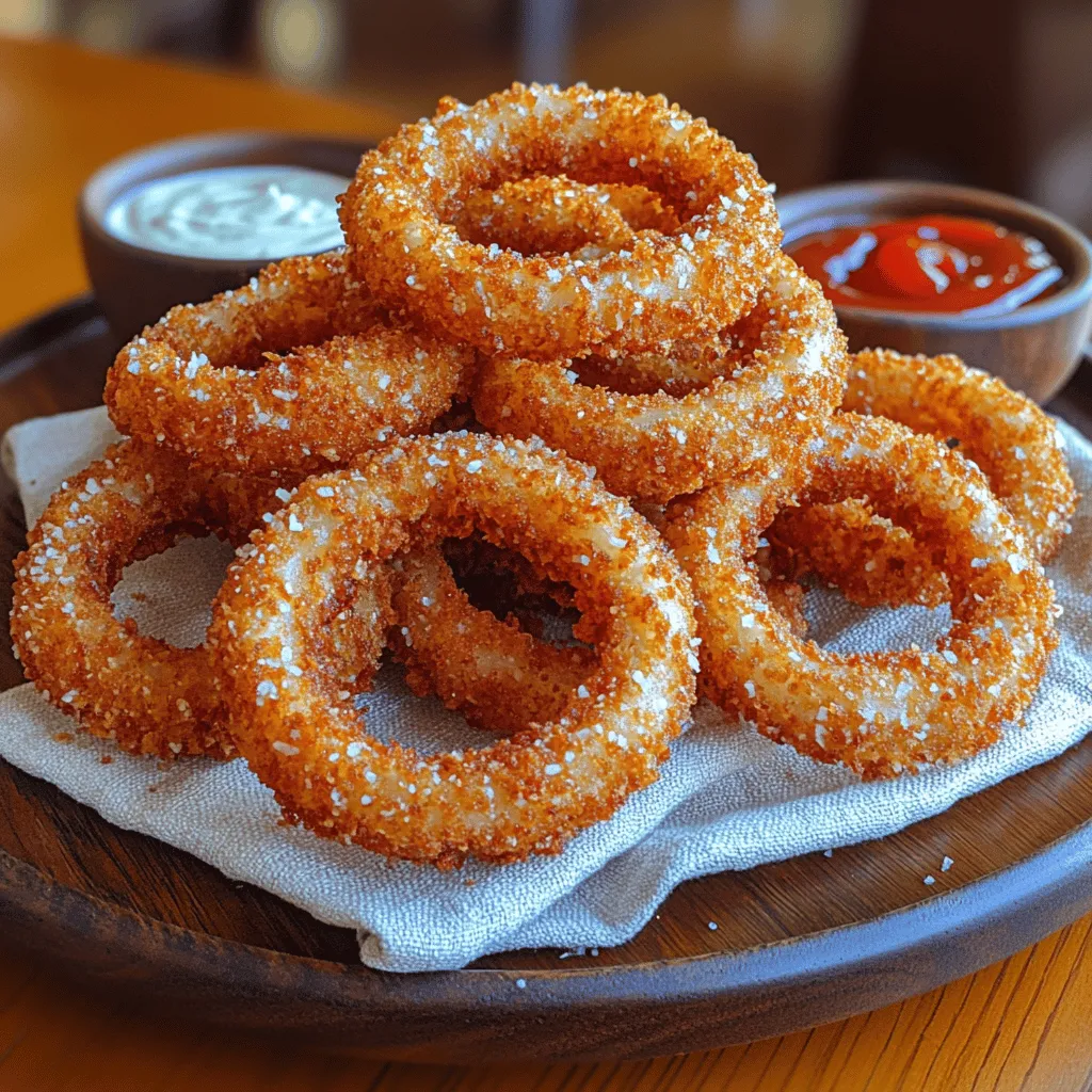 Onion rings are an undeniable classic, beloved by many as a satisfying snack or a delightful side dish. Their allure lies in the perfect combination of textures: the satisfying crunch of the breading gives way to the tender, sweet onion within. Whether served alongside a juicy burger, as an appetizer at your favorite restaurant, or enjoyed straight from the fryer at home, crispy onion rings have a way of elevating any meal.