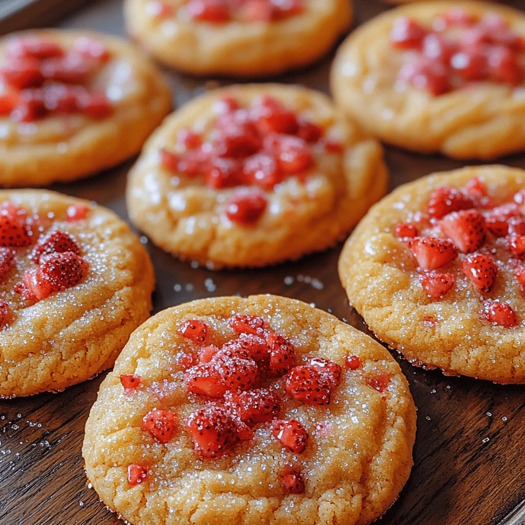 When it comes to delightful treats, few can rival the charm of freshly baked cookies. Among the many varieties, strawberry sugar cookies stand out as a unique and tantalizing option. These cookies combine the sweetness of a classic sugar cookie base with the vibrant flavor of fresh strawberries, creating a delightful fusion that appeals to both the eyes and the palate. The result is a cookie that is not only visually stunning with its delicate pink hue but also perfectly soft, chewy, and bursting with fruity flavor.