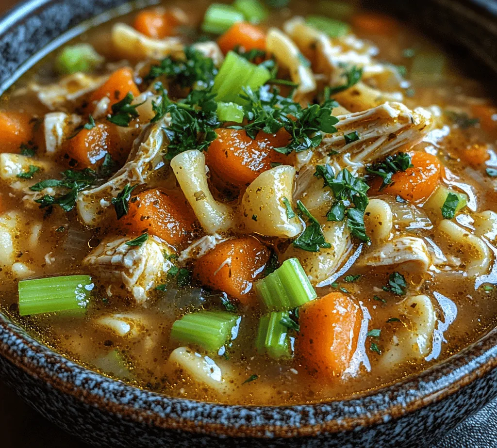 There's something undeniably comforting about a warm bowl of chicken noodle soup. It's a dish that evokes feelings of nostalgia, reminding many of rainy days spent at home, family gatherings, or the tender care of a loved one during times of illness. This classic soup transcends culinary boundaries, enjoyed in various forms across cultures, from the iconic American version to the soothing Asian broths. Its simple yet wholesome ingredients make it a beloved choice for families everywhere, providing not just nourishment but also a sense of warmth and connection.