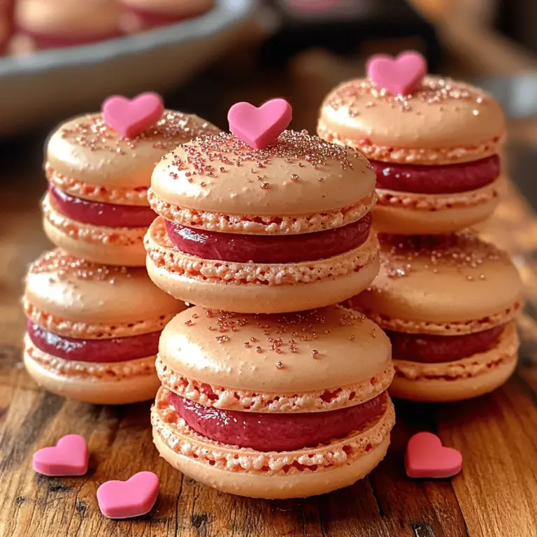 Macarons are not just any pastry; they are a delightful symbol of French patisserie, adored by dessert enthusiasts worldwide. These delicate confections, characterized by their crisp outer shells and soft, chewy interiors, have captured the hearts of many since they first appeared in the 18th century. Their vibrant colors and infinite flavor possibilities make macarons a favorite for any occasion, but they take on a particularly romantic air when crafted as Sweetheart Macarons.