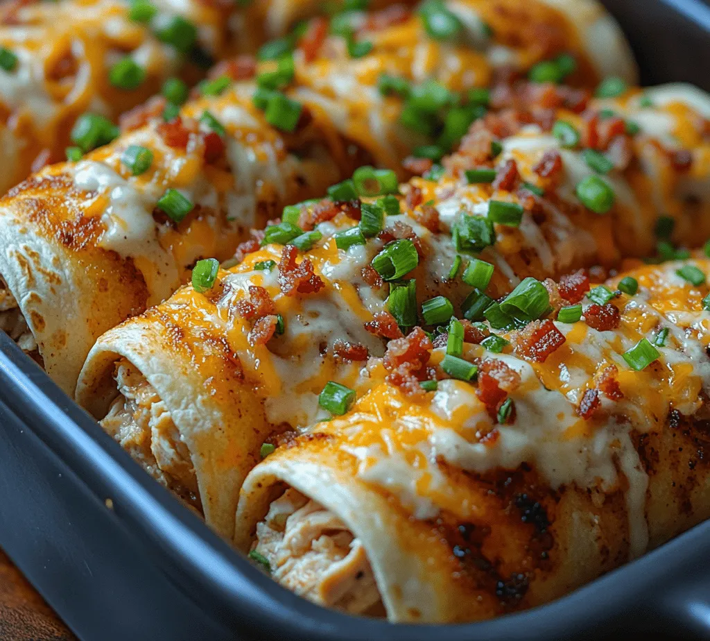 Cheesy Chicken Bacon Ranch Roll-Ups have garnered a reputation as a favorite among home cooks, and it’s easy to see why. One of the primary reasons for their popularity is the ease of preparation. With just a few simple steps, you can whip up a batch that will please even the pickiest eaters. The use of readily available ingredients means you won't have to make a special trip to the grocery store, making this recipe ideal for impromptu meals or entertaining guests.