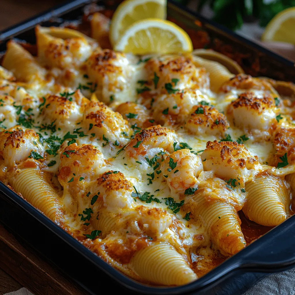 If you’re searching for a dish that encapsulates the essence of coastal cuisine while offering a comforting, home-cooked feel, look no further than the Ultimate Seafood Stuffed Shells. This recipe is a delightful fusion of flavors and textures, making it a standout choice for special occasions, family gatherings, or simply a lavish dinner at home. The combination of tender pasta and a savory seafood filling creates an indulgent experience that is both satisfying and memorable.