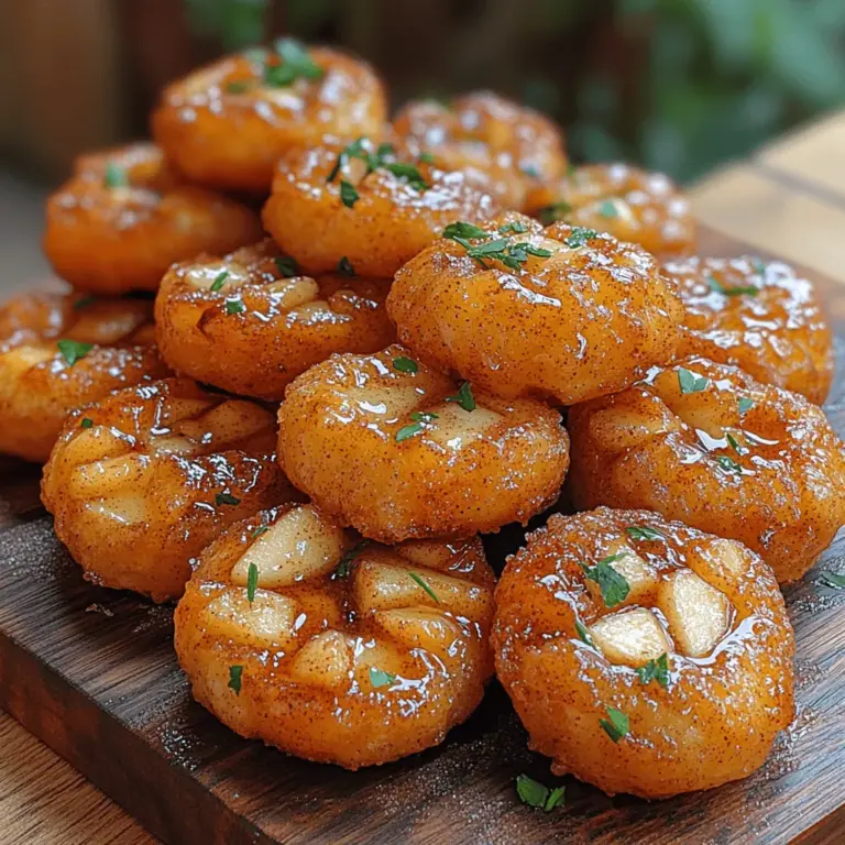 Apple fritters are a beloved treat that has captured the hearts of dessert lovers across the globe. These delightful pastries combine the natural sweetness of apples with a light, fluffy dough, resulting in a perfect blend of flavor and texture. The appeal of cinnamon sugar flavors, paired with warm desserts, makes them an irresistible choice for those seeking comfort food.