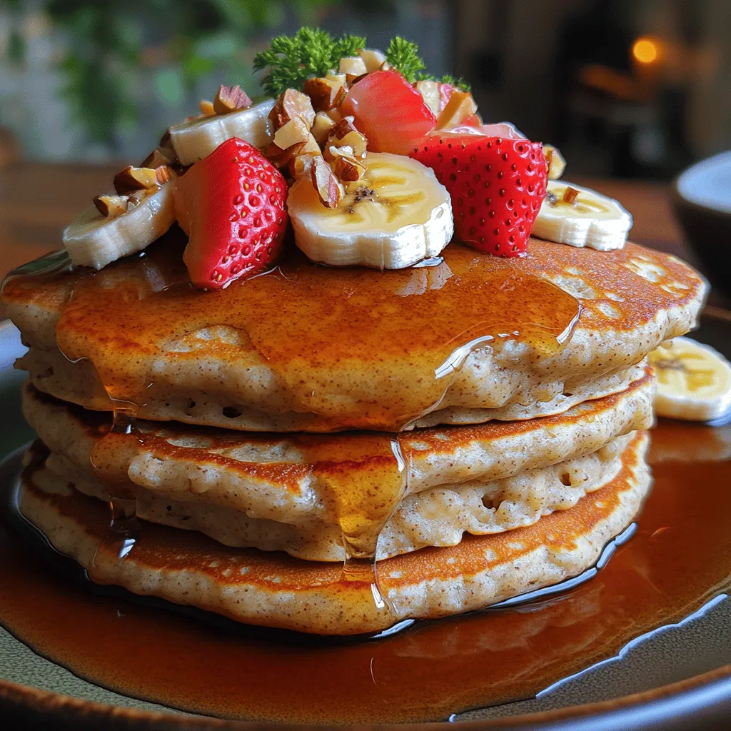 Are you craving a warm stack of pancakes that are not only delicious but also healthy? Look no further than these fluffy flourless vanilla oatmeal pancakes! This recipe redefines the traditional pancake experience by replacing flour with wholesome oats, offering a delightful texture and flavor that everyone will love. Whether you’re following a gluten-free diet, seeking nutritious breakfast options, or simply want to whip up a quick and easy meal, these pancakes are the perfect solution.