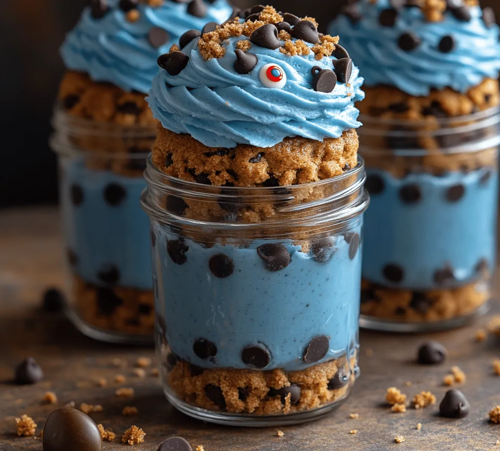 To create the perfect Cookie Monster Cake Jars, it’s essential to understand the role each ingredient plays in crafting this delightful treat. From the cookie layer to the frosting, every component contributes to the overall flavor, texture, and visual appeal of the dessert.
