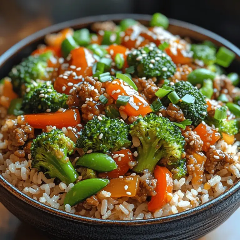 In today’s fast-paced world, the demand for healthy, quick meal options is on the rise. Busy professionals, families on the go, and health-conscious individuals alike seek recipes that not only nourish but also excite the palate. The Flavor Fusion: Healthy Ground Turkey Teriyaki Rice Bowl perfectly embodies this trend, delivering a nutritious yet delectable meal that can be prepared in under 30 minutes. This dish is more than just a meal; it’s a celebration of flavors and health benefits, making it an excellent choice for anyone looking to maintain a balanced diet without sacrificing taste.