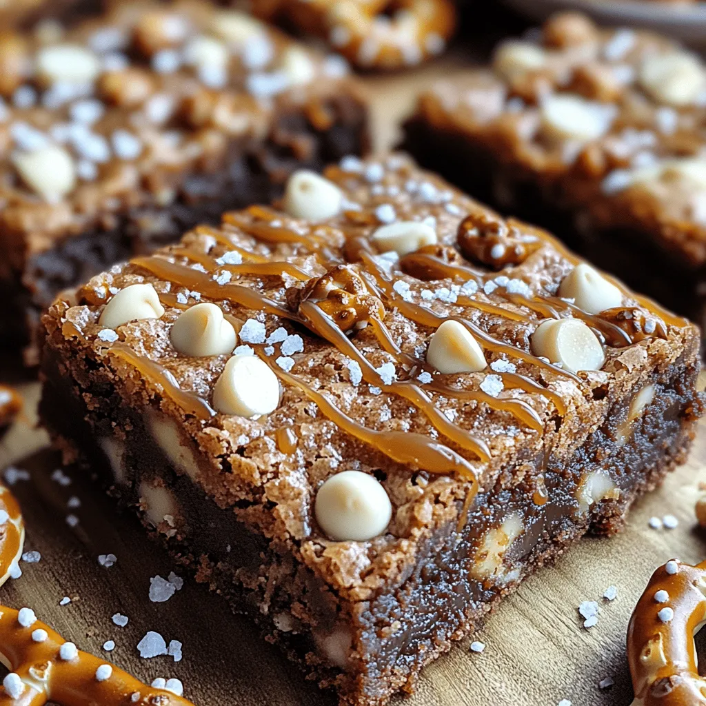There’s something undeniably magical about the combination of sweet and salty flavors that tantalizes the taste buds and brings an extra layer of satisfaction to desserts. Among the myriad of sweet treats out there, one stands out as a true crowd-pleaser: salted caramel pretzel blondies. These delightful bars perfectly embody the blissful balance of rich caramel, crunchy pretzels, and a soft, chewy blondie base, making them an irresistible choice for any occasion.