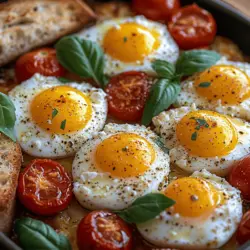 Baked Feta Eggs is a culinary sensation that has taken social media and brunch menus by storm. This delightful dish combines the creamy goodness of feta cheese with the richness of baked eggs, resulting in a vibrant and flavorful meal that is perfect for any time of day. Whether you’re looking to impress guests at a brunch gathering or simply enjoy a comforting breakfast, Baked Feta Eggs checks all the boxes.