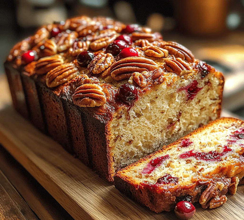 In the world of baking, few combinations are as delightful as the tangy sweetness of cranberries paired with the rich creaminess of cream cheese. This Cranberry-Pecan Cream Cheese Bread is a perfect reflection of that harmony, offering a cozy, comforting flavor that can brighten any occasion. Whether enjoyed as a breakfast treat, an afternoon snack, or a festive dessert, this bread captures the essence of seasonal baking. The burst of tart cranberries beautifully complements the smooth, slightly tangy cream cheese, while the pecans add a delightful crunch that elevates the overall experience.