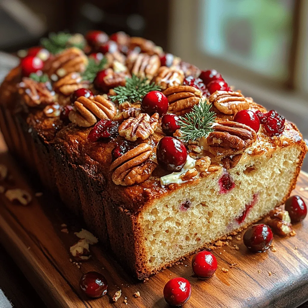 In the world of baking, few combinations are as delightful as the tangy sweetness of cranberries paired with the rich creaminess of cream cheese. This Cranberry-Pecan Cream Cheese Bread is a perfect reflection of that harmony, offering a cozy, comforting flavor that can brighten any occasion. Whether enjoyed as a breakfast treat, an afternoon snack, or a festive dessert, this bread captures the essence of seasonal baking. The burst of tart cranberries beautifully complements the smooth, slightly tangy cream cheese, while the pecans add a delightful crunch that elevates the overall experience.