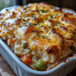 There's something undeniably comforting about a warm, hearty meal that brings family and friends together. The Comforting Chicken & Rice Bake is one such dish that perfectly encapsulates the essence of home-cooked goodness. This recipe combines tender chicken, fluffy rice, and a medley of vegetables, all enveloped in a creamy, flavorful sauce. It’s a meal that warms the soul and fills the belly, making it an ideal choice for family gatherings or busy weeknights when you need a satisfying dish without a lot of fuss.