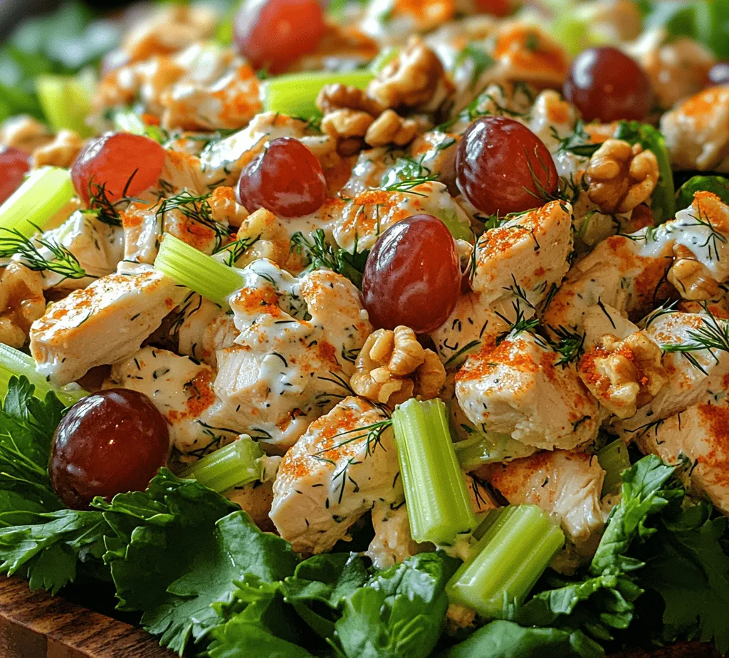To truly appreciate the Delightful Crunchy Chicken Salad, it's essential to understand the nutritional value of each ingredient. This salad is packed with wholesome components that not only enhance its flavor but also contribute to a balanced diet.