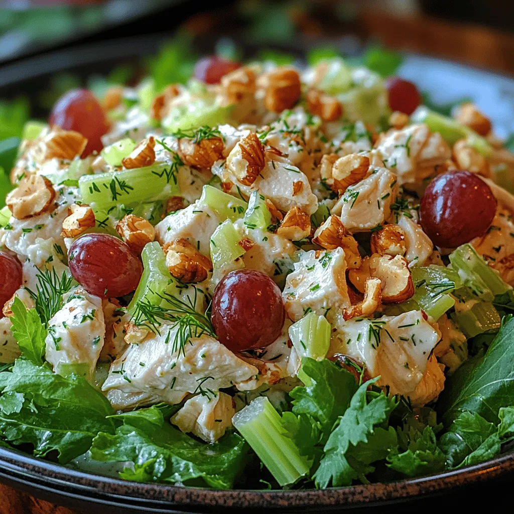 To truly appreciate the Delightful Crunchy Chicken Salad, it's essential to understand the nutritional value of each ingredient. This salad is packed with wholesome components that not only enhance its flavor but also contribute to a balanced diet.