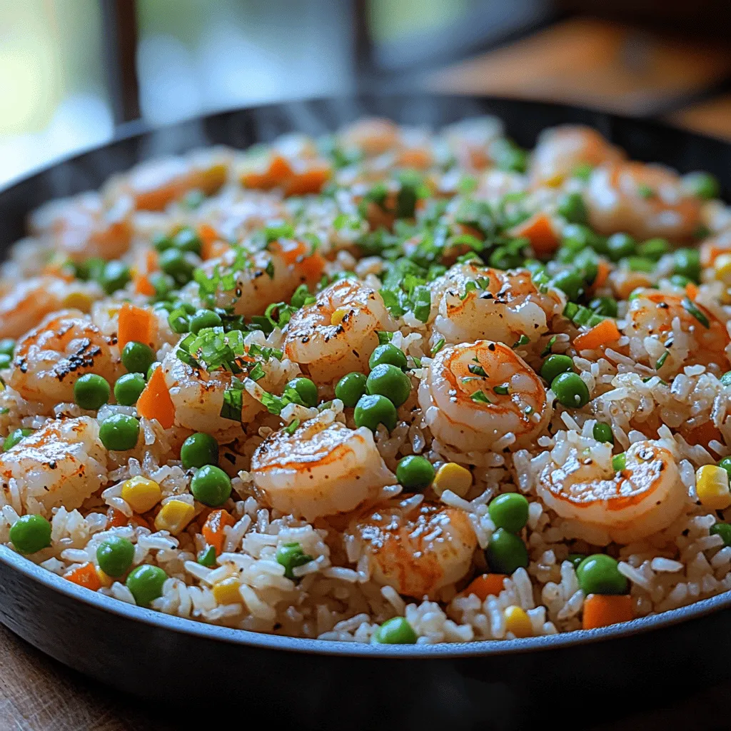 Fried rice is one of the most loved dishes around the world, known for its versatility and ability to transform leftover ingredients into a culinary delight. Whether you’re looking for a quick lunch, a satisfying dinner, or a vibrant side dish, fried rice fits the bill perfectly. It’s a dish that allows for creativity, adapting to various flavors and ingredients based on what's available in your kitchen. One standout variation that promises to captivate your taste buds is the Shrimp-licious Fried Rice.