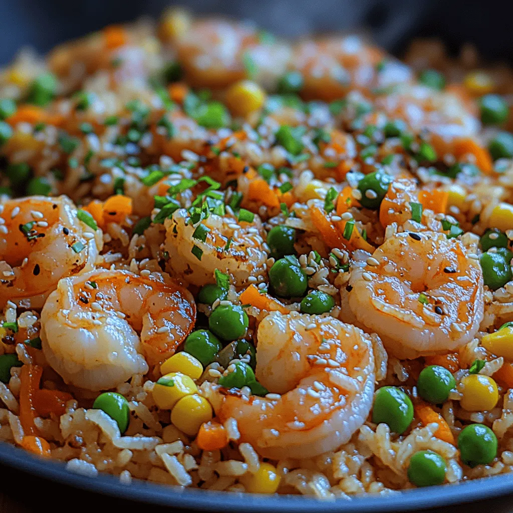 Fried rice is one of the most loved dishes around the world, known for its versatility and ability to transform leftover ingredients into a culinary delight. Whether you’re looking for a quick lunch, a satisfying dinner, or a vibrant side dish, fried rice fits the bill perfectly. It’s a dish that allows for creativity, adapting to various flavors and ingredients based on what's available in your kitchen. One standout variation that promises to captivate your taste buds is the Shrimp-licious Fried Rice.