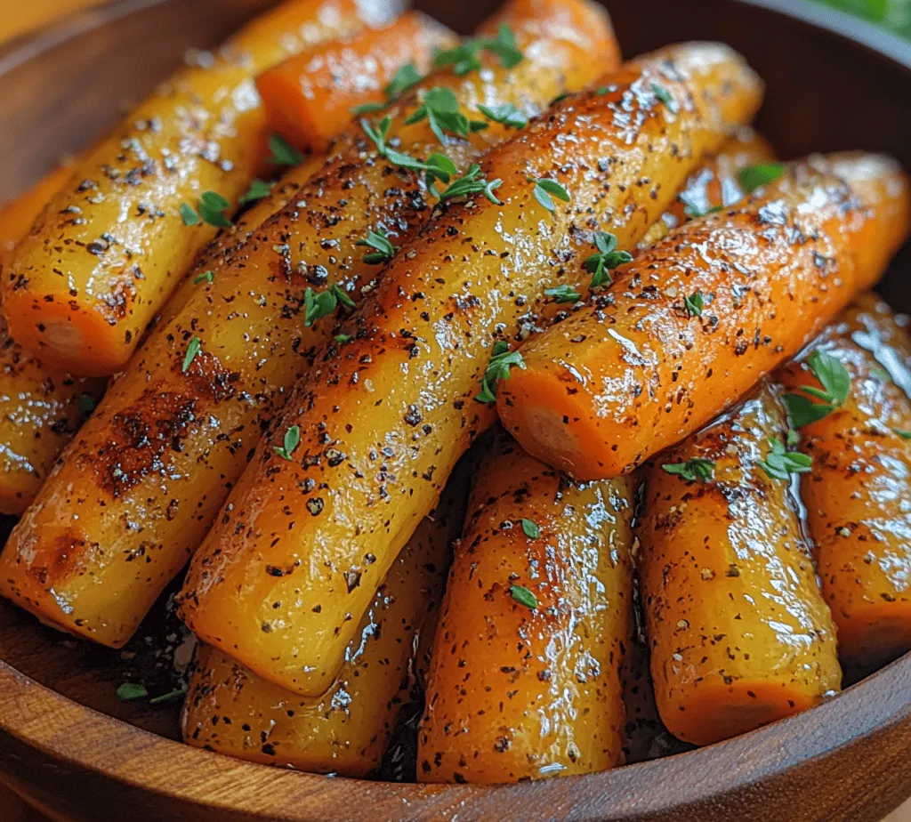 Welcome to the world of Sweet Sunrise Honey Glazed Carrots, a dish that embodies the perfect balance of sweetness and vibrancy. Carrots, often overlooked, are transformed in this recipe into a delightful side dish that will brighten any meal. With their natural sweetness enhanced by honey and butter, and a subtle freshness from herbs, these glazed carrots are not just a treat for the palate but also a feast for the eyes.
