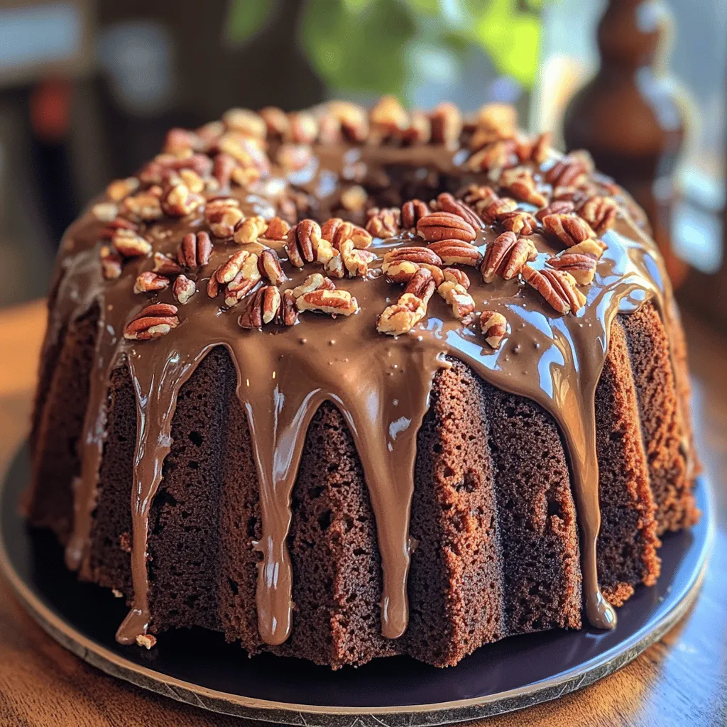Texas Sheet Cake has deep roots in Texan culture, often serving as a staple at potlucks, birthday parties, and family reunions. The cake is known for its simplicity and ease of preparation, making it a go-to recipe for bakers of all levels. Traditionally, it is baked in a large, flat sheet pan, which contributes to its signature thin, moist texture. In contrast, the Bundt version of this cake elevates it with an appealing shape and presentation while retaining the original’s rich flavors.