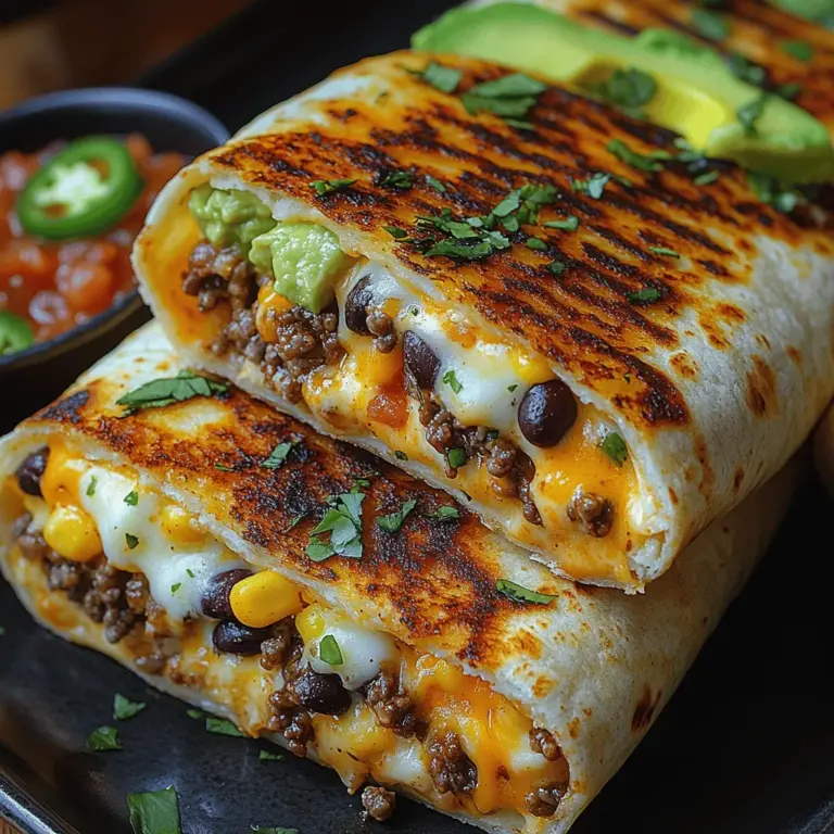 In the realm of culinary creativity, fusion dishes have become a popular trend, combining beloved flavors and textures to create something entirely new and exciting. One such dish that has captured the hearts—and appetites—of food lovers everywhere is the Grilled Cheese Burrito. This innovative recipe marries two classic comfort foods: the gooey, cheesy goodness of a grilled cheese sandwich and the hearty, satisfying nature of a burrito. The result is a warm, melty, and utterly delectable meal that is perfect for any time of day.
