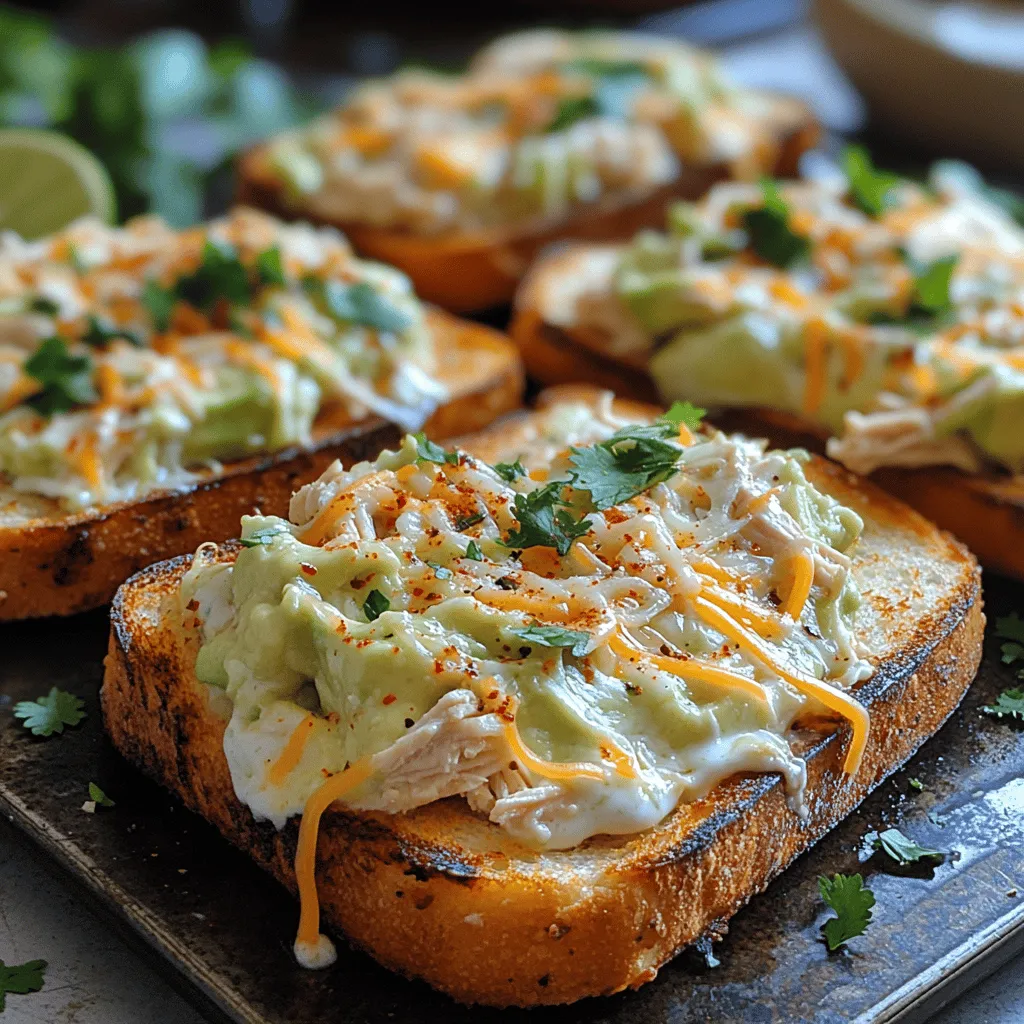 To truly appreciate the Creamy Chicken Avocado Melt, it’s crucial to understand the key components that contribute to its deliciousness and health benefits. Each ingredient plays a vital role, not only in flavor but also in nutrition. Let's take a closer look at what makes this melt a wholesome choice.