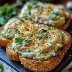 Creamy Chicken Avocado Melt: A Delicious and Nutritious Dish