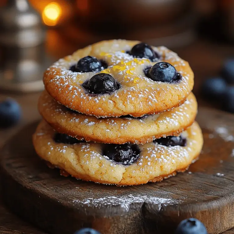 Imagine biting into a cookie that perfectly balances the bright zest of lemon with the sweet, juicy burst of blueberries. The Zesty Lemon Blueberry Bliss Cookies are not just a treat—they're an experience that brings sunshine to your day, no matter the occasion. Whether you’re hosting a casual afternoon tea, planning a weekend gathering with friends, or simply indulging in a sweet snack after dinner, these cookies are versatile enough to shine in any setting.
