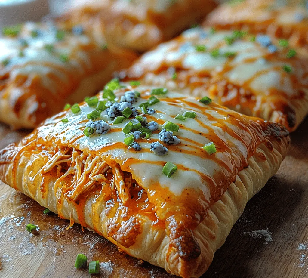 Buffalo Chicken Pizza Pockets have emerged as one of the quintessential comfort foods that effortlessly blend flavors and convenience. Imagine a piping hot pocket bursting with spicy buffalo chicken, melted cheese, and the satisfying crunch of golden-brown dough. This dish has become a go-to option for many, whether it’s a casual weeknight dinner, a fun gathering with friends, or even a game day snack. The allure of Buffalo Chicken Pizza Pockets lies not only in their bold flavors but also in their portability, making them ideal for sharing and enjoying on the go.