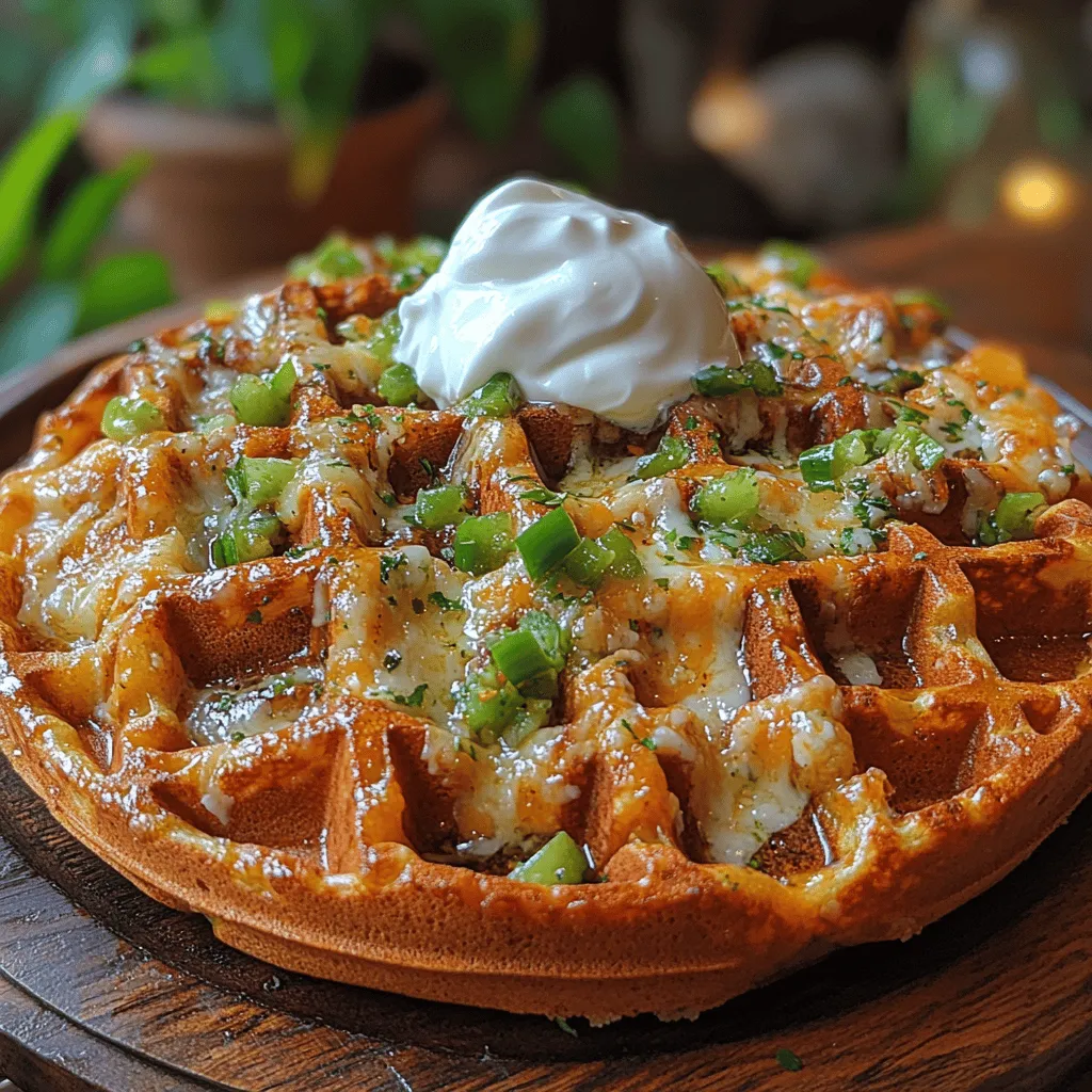 Chaffles have taken the culinary world by storm, particularly among those following low-carb or ketogenic diets. These delightful creations, essentially cheese waffles, serve as a fantastic alternative to traditional waffles, allowing for a satisfying treat without the unwanted carbs. The spicy savory pepper jack cheese chaffle takes this concept a step further, introducing a zesty twist with the creamy heat of pepper jack cheese. This recipe not only provides a unique flavor profile but also boasts versatility, making it a perfect accompaniment for breakfast, lunch, or even as a savory snack.