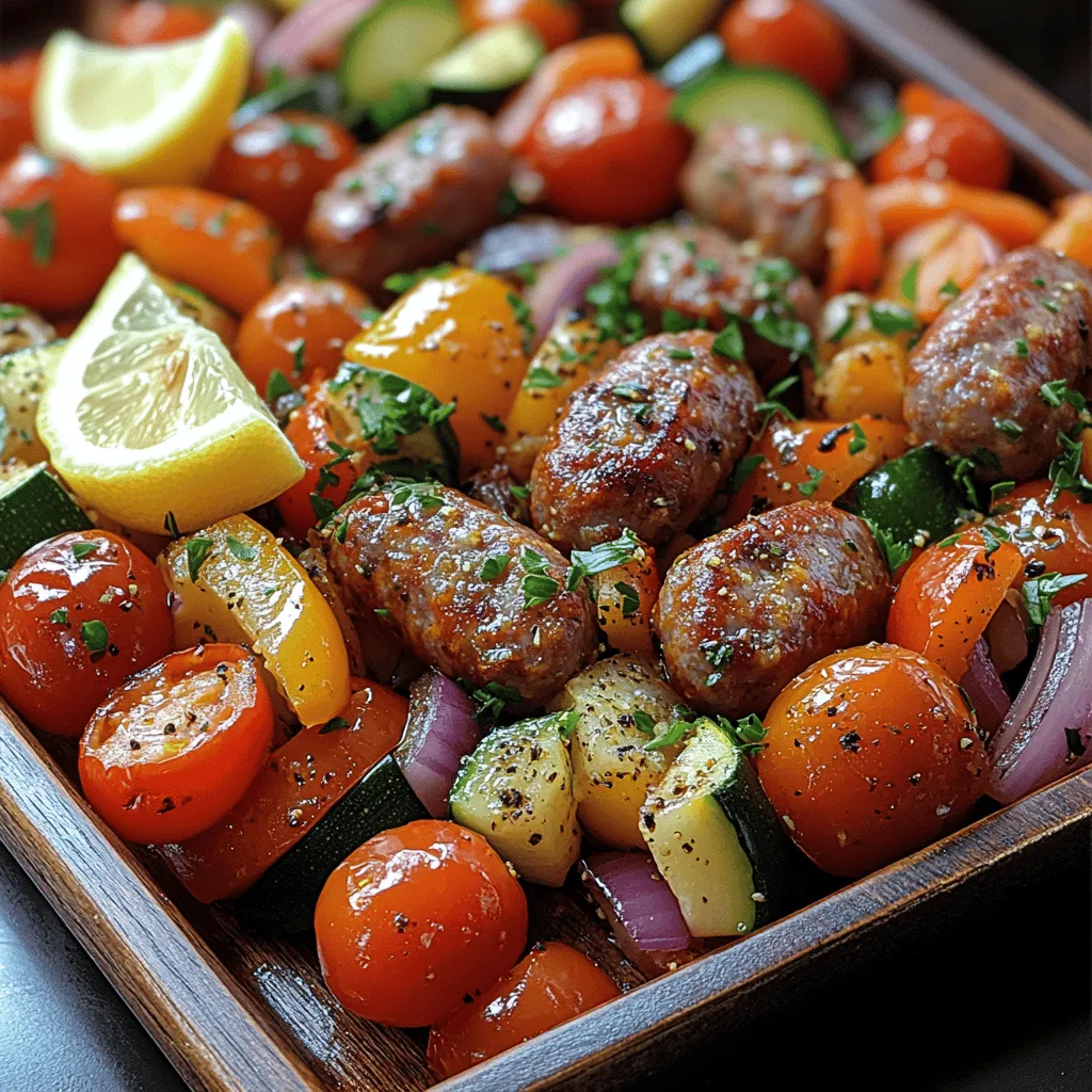 If you're seeking a dish that combines heartiness with healthiness, look no further than the Sizzlin' Sausage & Veggie Extravaganza. This delightful recipe brings together the robust flavors of Italian sausage and an array of colorful vegetables, creating a meal that is not only visually appealing but also packed with nutrition. The marriage of protein and vibrant veggies ensures that each bite is both satisfying and nourishing, making it an ideal choice for those who aim to strike a perfect balance in their meals.