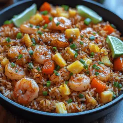 Tropical Shrimp & Pineapple Fried Rice: The Allure of Tropical Flavors