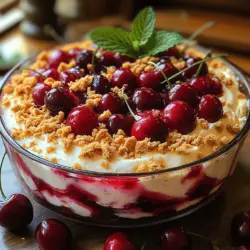 Dessert dips have taken the culinary world by storm, becoming a favorite addition to gatherings and celebrations. Their shareable nature and delightful flavors make them an irresistible treat for both casual get-togethers and special occasions. Among the myriad of dessert dips that you can whip up, Cherry Cheesecake Dip stands out as a crowd-pleaser. This easy-to-make dip encapsulates the classic flavors of traditional cheesecake in a fun and accessible format, making it perfect for parties, picnics, and family gatherings.