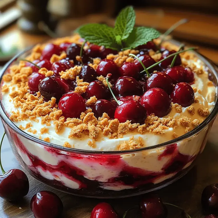Dessert dips have taken the culinary world by storm, becoming a favorite addition to gatherings and celebrations. Their shareable nature and delightful flavors make them an irresistible treat for both casual get-togethers and special occasions. Among the myriad of dessert dips that you can whip up, Cherry Cheesecake Dip stands out as a crowd-pleaser. This easy-to-make dip encapsulates the classic flavors of traditional cheesecake in a fun and accessible format, making it perfect for parties, picnics, and family gatherings.