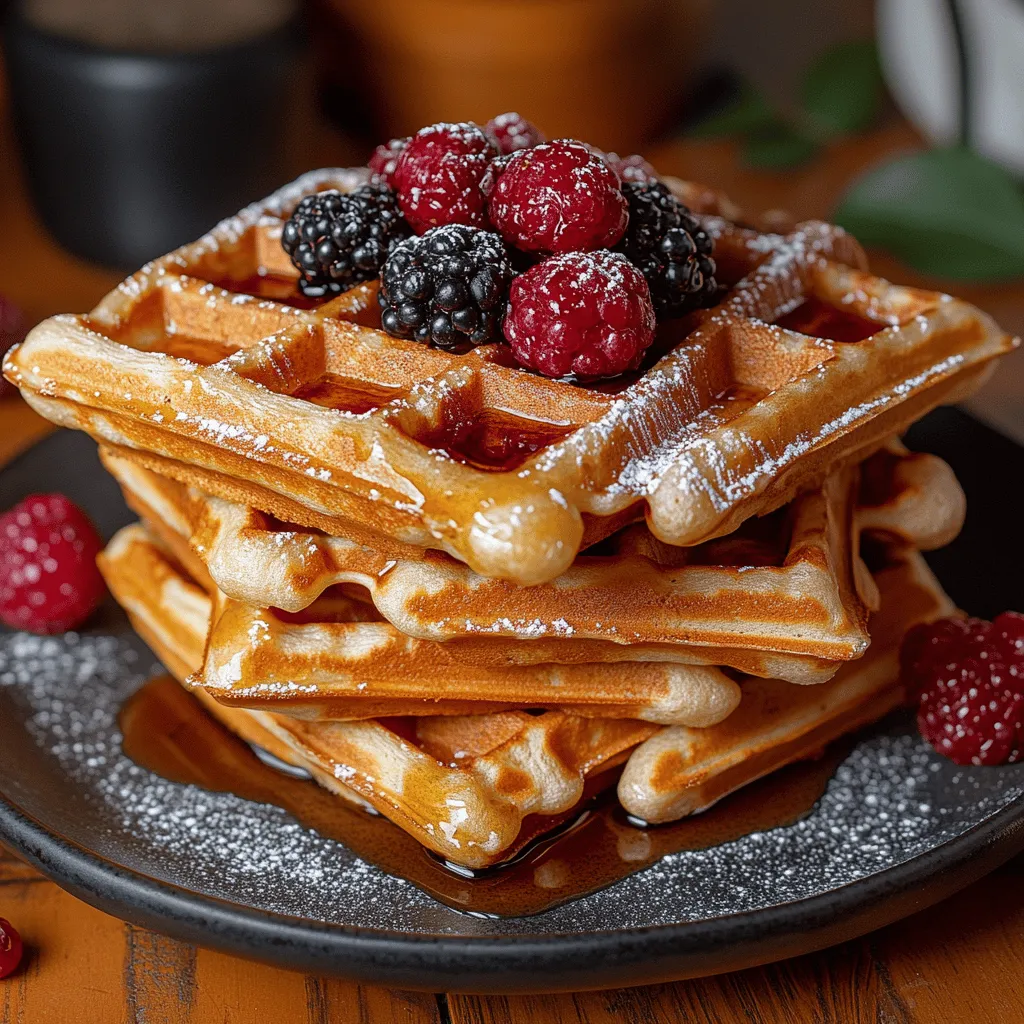 There's something undeniably comforting about a plate of waffles. Their golden-brown, crispy exterior coupled with a soft, fluffy interior has made waffles a beloved breakfast staple in households around the globe. Whether served plain, drizzled with maple syrup, or adorned with fresh berries, waffles offer a delightful start to the day. Among the many variations of this breakfast favorite, fluffy buttermilk waffles stand out due to their unique texture and rich flavor profile.