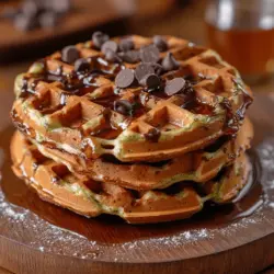 When you think of breakfast, traditional waffles might come to mind—light, fluffy, and perhaps drizzled with syrup. However, have you ever considered giving this beloved breakfast staple a healthy twist? Enter the chocolate chip zucchini waffle: a deliciously decadent way to start your day while sneaking in some vegetables. This recipe combines the classic flavors of chocolate and the subtle hint of zucchini, resulting in a delightful balance of sweetness and nutrition.