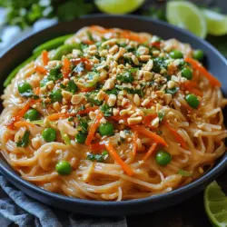 Spicy Thai Peanut Noodles: A Flavorful Journey into Thai Cuisine